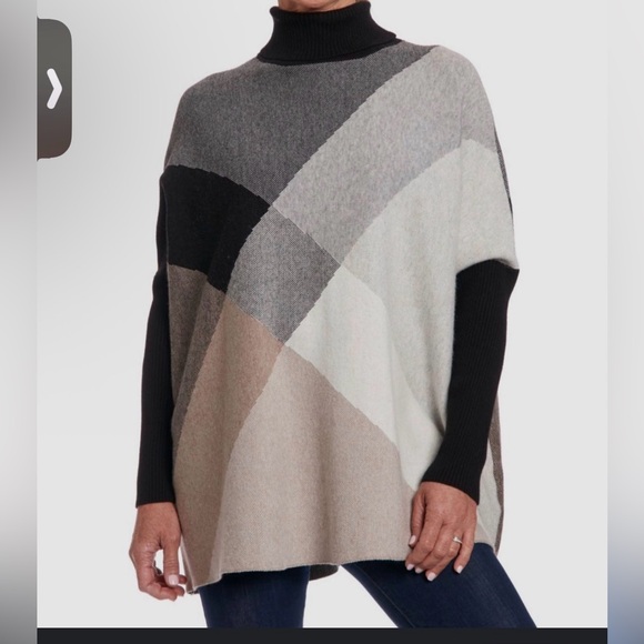 Joseph A Sweaters - Joseph A Poncho Sweater Oversized